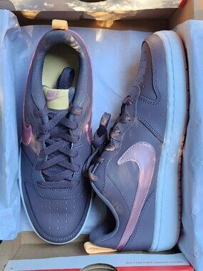 NWT Nike Borough Low Recraft (GS) Mauve, Pink. Youth 6 Women’s 7.5